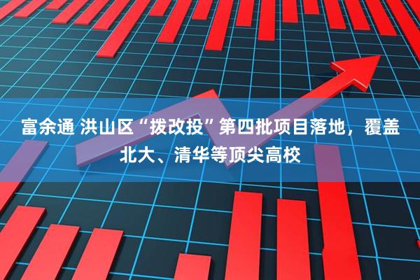 富余通 洪山区“拨改投”第四批项目落地，覆盖北大、清华等顶尖高校