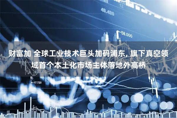 财富加 全球工业技术巨头加码浦东, 旗下真空领域首个本土化市场主体落地外高桥
